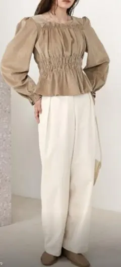 Bab ギャザートップス　新品