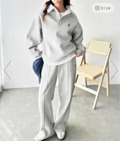 U.S. POLO ASSN.×GeeRAコラボ　セットアップ