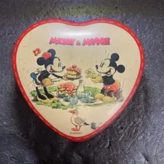 夢*様 ディズニー ミッキー・ミニー ハート型缶