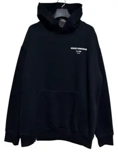 新品未使用　KINGZ KIMONOS プリントパーカー ブラック　サイズL