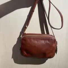 genten ゲンテン　ショルダーバッグ　レザー