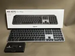 ワイヤレスキーボード　ほぼ未使用logicool MX KEYS for Mac