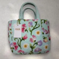 新品未使用 FURLA ツイード トートバッグ ERA smallグリーン系 - メルカリ