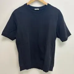 GU メンズ 半袖スウェット ブラック Mサイズ