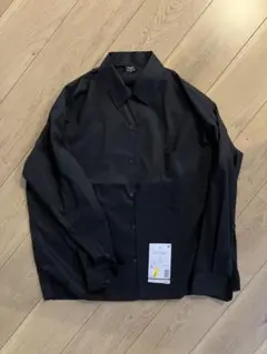 新品workman スムースドライコットンオープンカラー長袖シャツサイズM