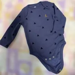 baby GAP 長袖ロンパース　青