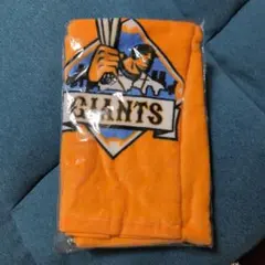 未開封 フェイスタオル ジャイアンツ 読売新聞 巨人軍 原辰徳  オレンジタオル