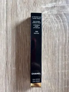 未開封　シャネル　ル ルージュ デュオ ウルトラ トゥニュ　186 ピンクヌード