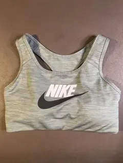 NIKE スポーツブラ グレー クロスバック　Lサイズ