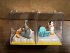 ピングー ジオラマ 誕生日パーティー pingu フィギュア 人形 ヴィンテージ ピングー ジオラマ 誕生日パーティー pingu フィギュア 人形