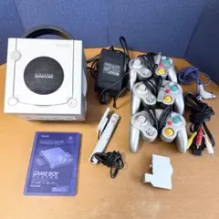 任天堂　ゲームキューブ　シルバー　本体　ゲームボーイプレーヤー　ジャンク