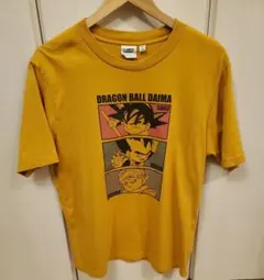 GU　ドラゴンボールダイマ Tシャツ Mサイズ　オレンジ