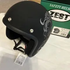 ジェットヘルメット ZEST ZT-Demonマットブラック 57〜60cmのサムネイル