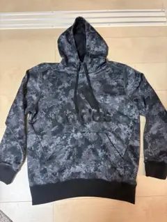 adidas カモフラージュ フード付きパーカー S