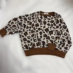 キッズ ヒョウ柄 トレーナー