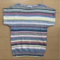 マルチボーダー ニット