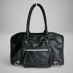y2k skull boston handbag black archive - メルカリ