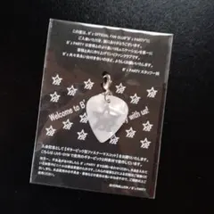 非売品・新品】B'z ファンクラブ入会記念 ギターピック型ファスナー