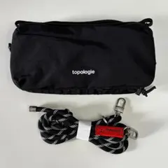 【新品】Topologie トポロジー ボトルサコッシュ M 黒