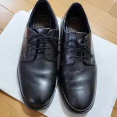 HB80190 ホーキンス　黒 革靴 25cm