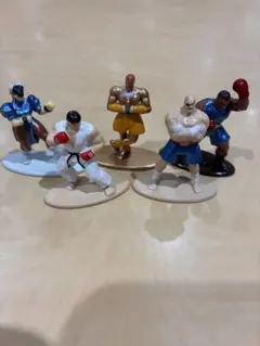 ストリートファイター　ナノメタルフィギュア 5体セット