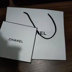 CHANEL ショップ袋 小型 リボン付き
