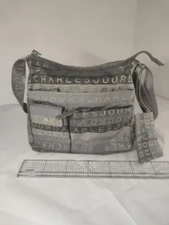 CHARLES JOURDAN ショルダーバッグ グレー