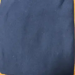 ネイビー スムースコットン生地 80cm