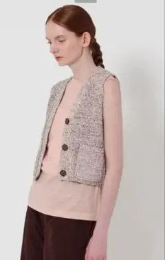 sulvam Yarn no sleeve Knit ニットベスト - メルカリ