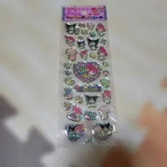サンリオ　キラキラぷっくりシール　マイメロディ　レア