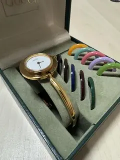 【美品】GUCCI チェンジベゼル 腕時計　10色