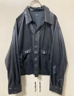 HARE ハレ　パイソン柄フェイクレザーオーバーサイズジャケット