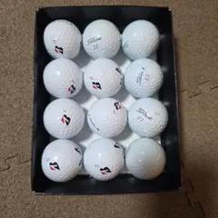 中古ボール 12個 ツアーB X 7球 タイトリスト PRO V1 5球