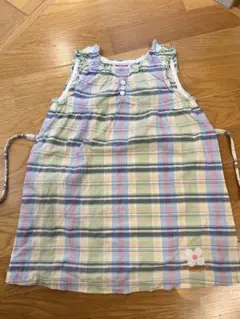Miki House ノースリーブワンピース 100cm 難あり補習　サラッと