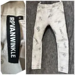 定価48400円 RIPVANWINKLE 19SS ダストジーンズ　ペイントのサムネイル
