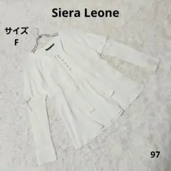 シエラレオン(SIERA LEONE)　リメイク　チュニック　フリーサイズ シエラレオン(SIERA LEONE) リメイク チュニック フリーサイズ