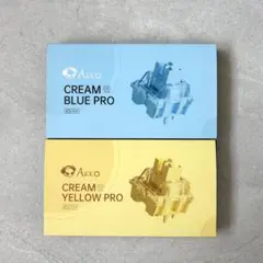 Akko V3 Cream Yellow Pro & Blue