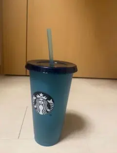 Starbucks カラーチェンジングリユーザブルコールドカップ（ブルー）