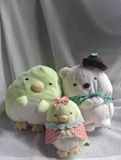すみっコぐらしぬいぐるみ3体セット