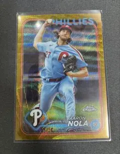 AARON NOLA Topps Chrome 35/50