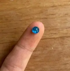 天然ネオンブルーアパタイト カボション