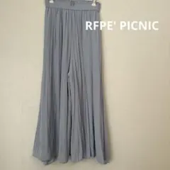 ROPE' PICNIC スカーチョ　UVカット素材　サックスブルー