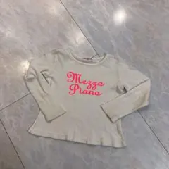 メゾピアノ　シンプル　ロンT