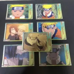 NARUTO ブロマイド 6枚 うちはサスケ&うずまきナルト 君麻呂 大蛇丸 他