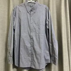 【人気】UNIQLO ボタンダウンチェックシャツ