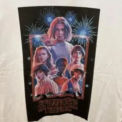 Stranger Things Tシャツ Lサイズ ホワイト