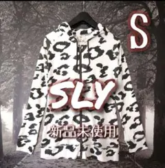 SLY スライ 新品 パーカー ヒョウ柄 レオパード S スウェット レディースのサムネイル