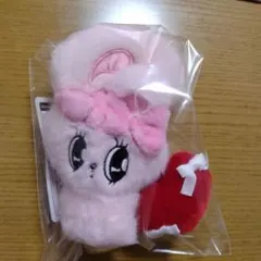エスターバニー リボンハートマスコット ピンク