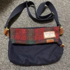 BEAMS HEART Harris Tweed ショルダー バッグ