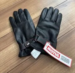 MOTUL モチュール　レザーグローブ　シープスキン　羊革　黒　未使用　手袋のサムネイル